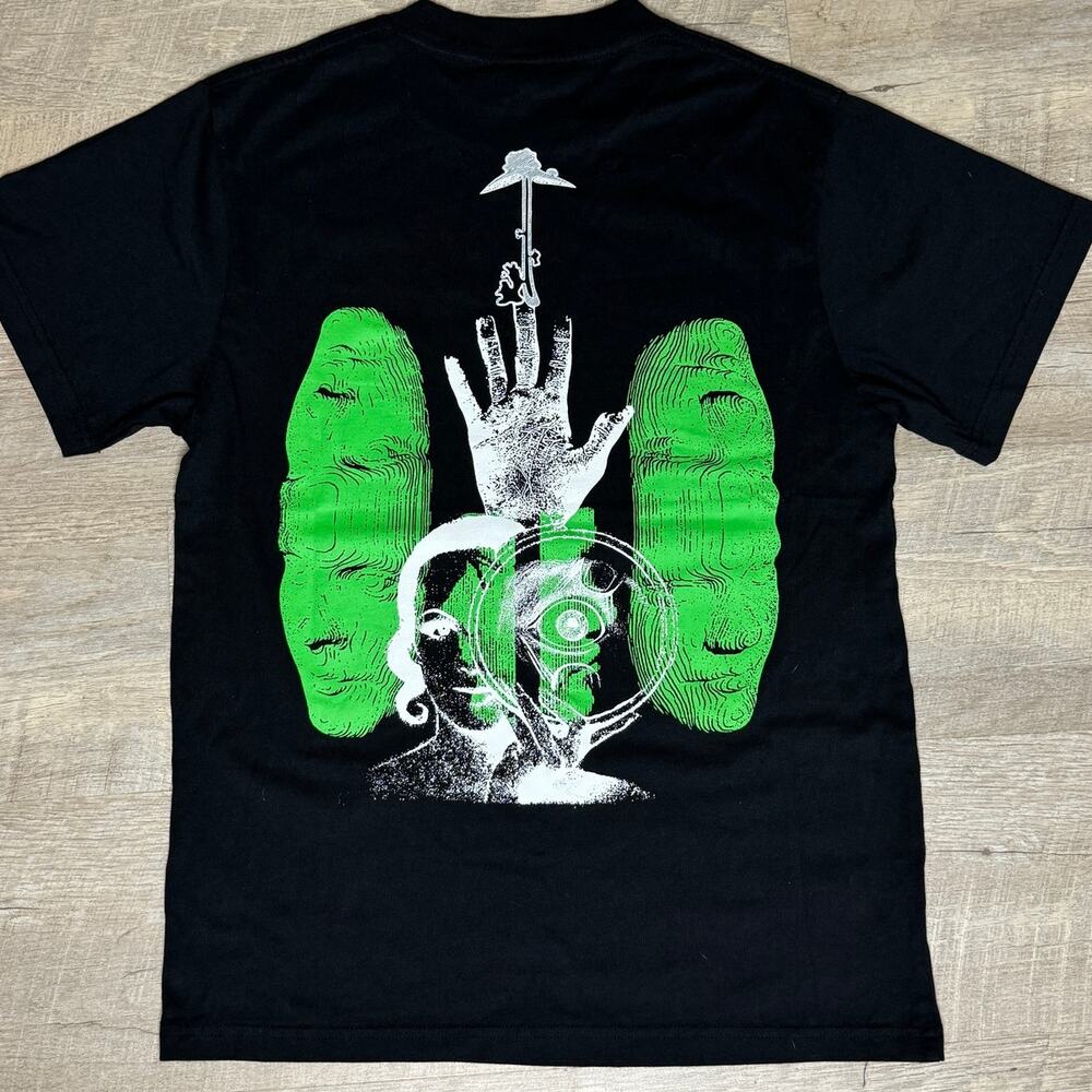 BRAIN DEAD Fractal Zone TShirt Paul Kooiker Bodega Dystopian Twilight Street XS